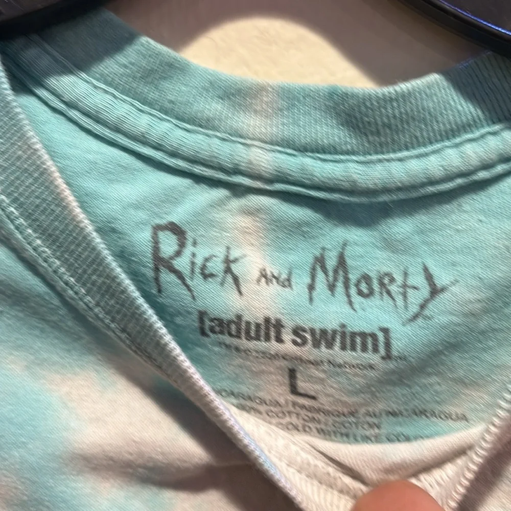 Rick and Morty Graphic Tie-Dye T-Shirt - Picture 2 of 3